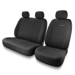 Fundas de asiento para Renault Trafic III-VI desde 1994, juego 2+1